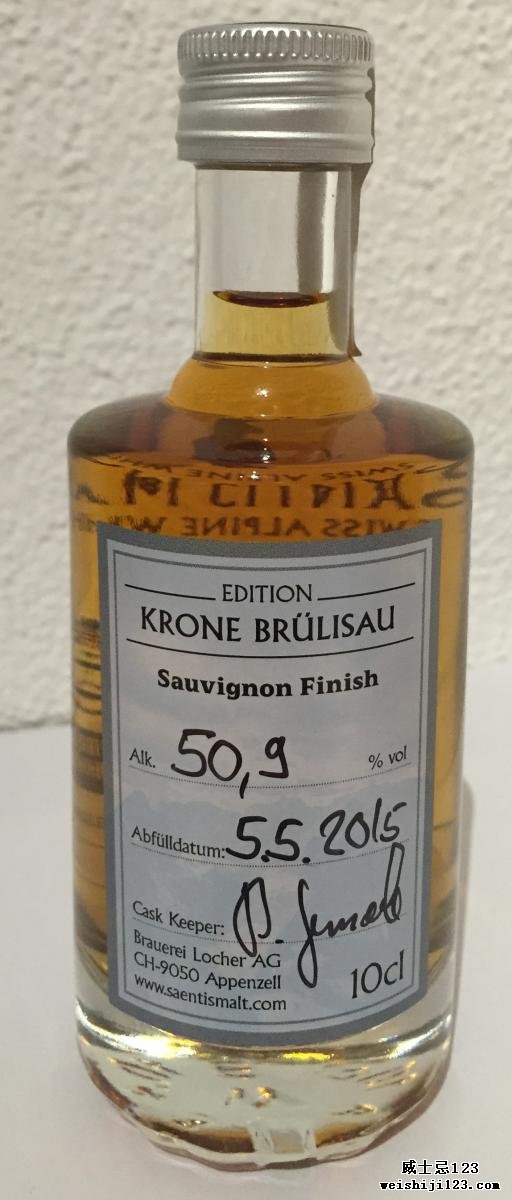 Säntis Malt Whiskytrek - Edition Krone Brülisau