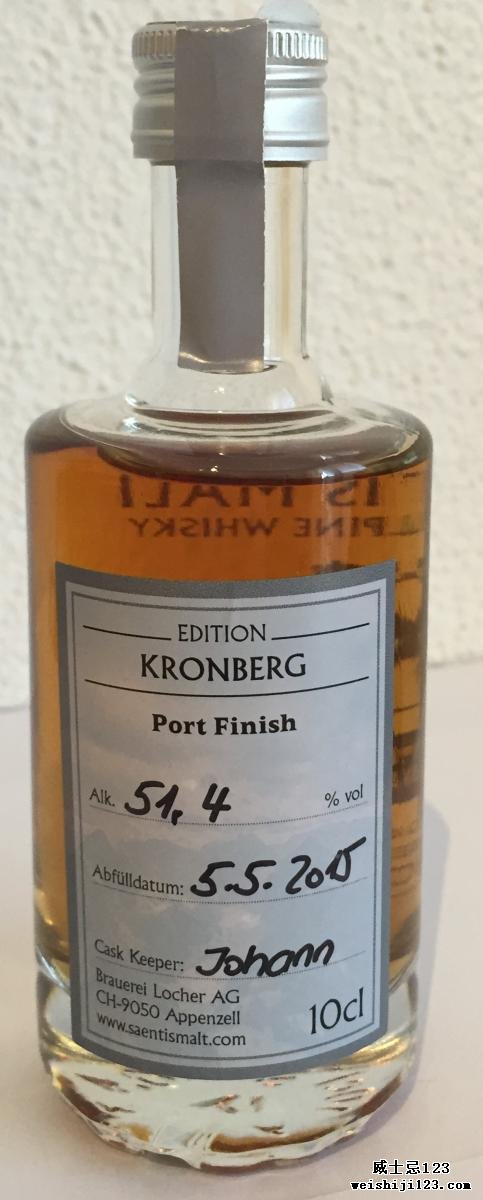 Säntis Malt Whiskytrek - Edition Kronberg