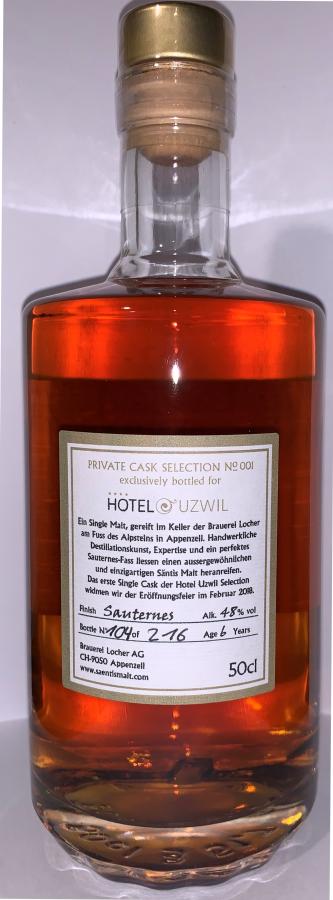 Säntis Malt Hotel Uzwil Selection No. 001