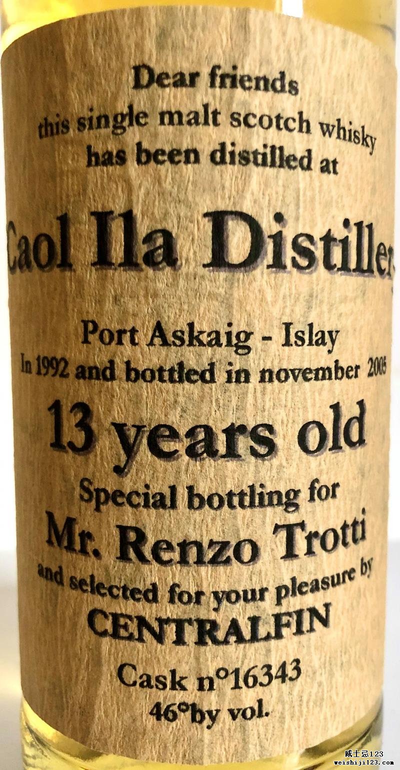 Caol Ila 1992 UD