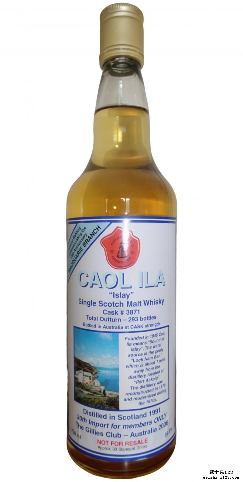 Caol Ila 1991 UD