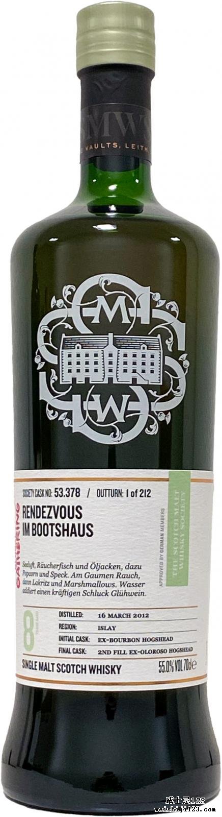 Caol Ila 2012 SMWS 53.378