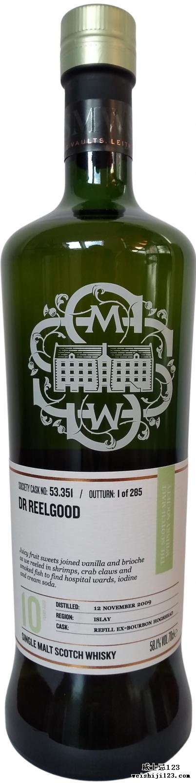 Caol Ila 2009 SMWS 53.351