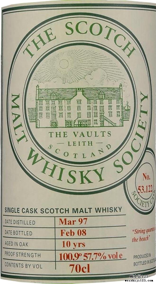 Caol Ila 1997 SMWS 53.122