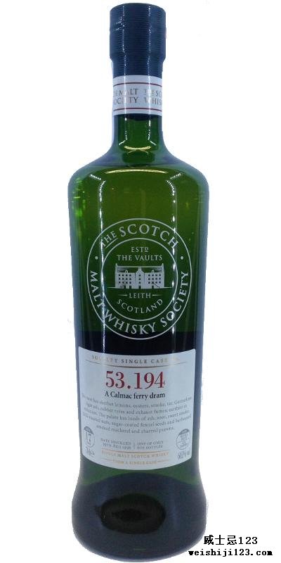 Caol Ila 1995 SMWS 53.194