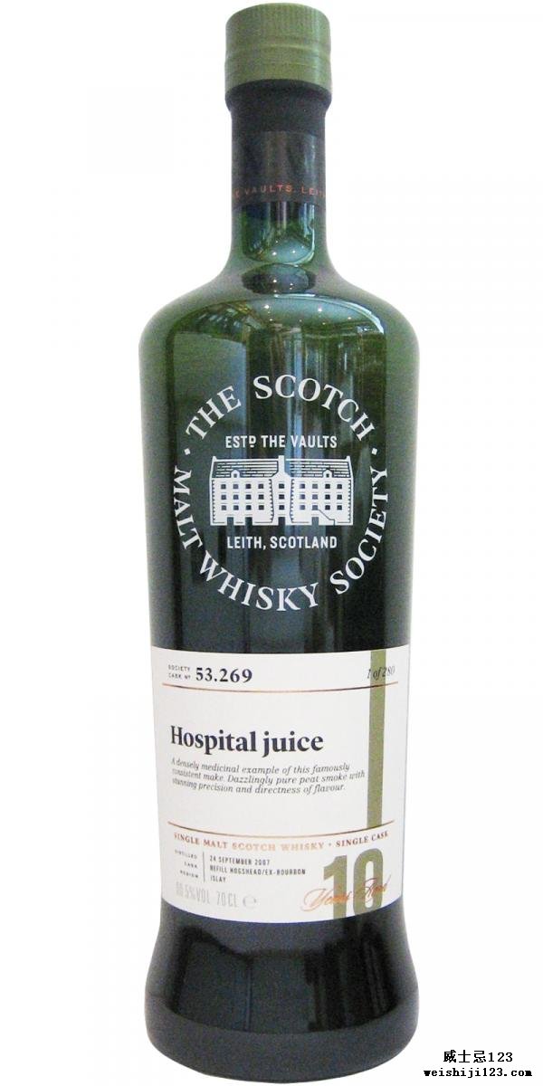 Caol Ila 2007 SMWS 53.269