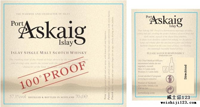 Port Askaig 100° Proof SMS