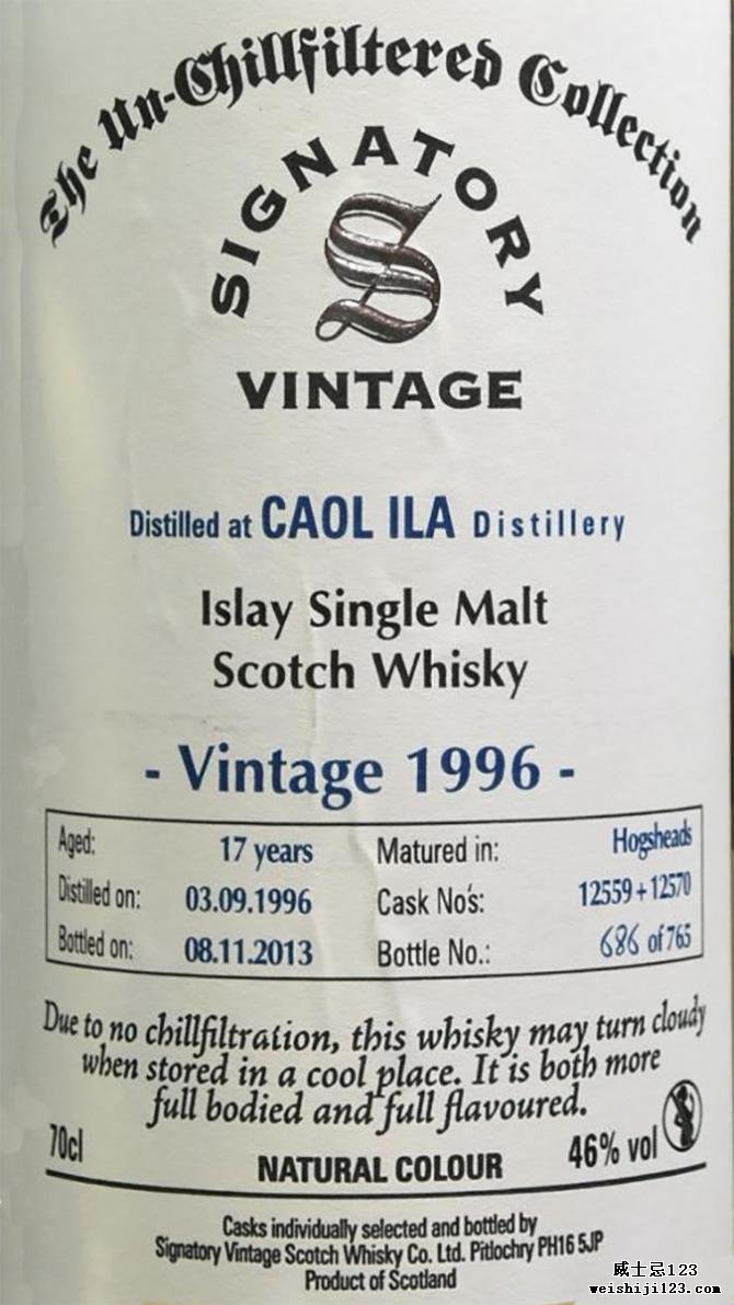 Caol Ila 1996 SV