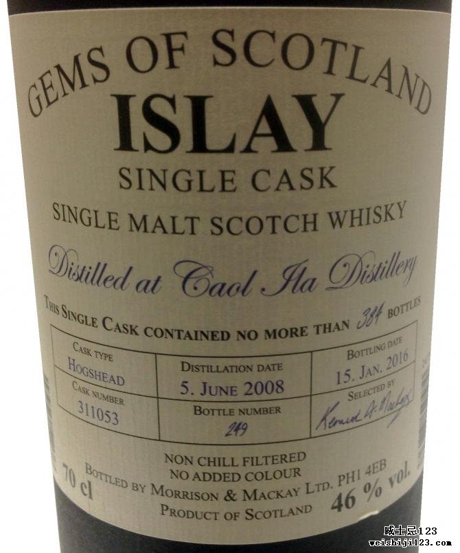 Caol Ila 2008 MMcK