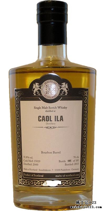 Caol Ila 2000 MoS