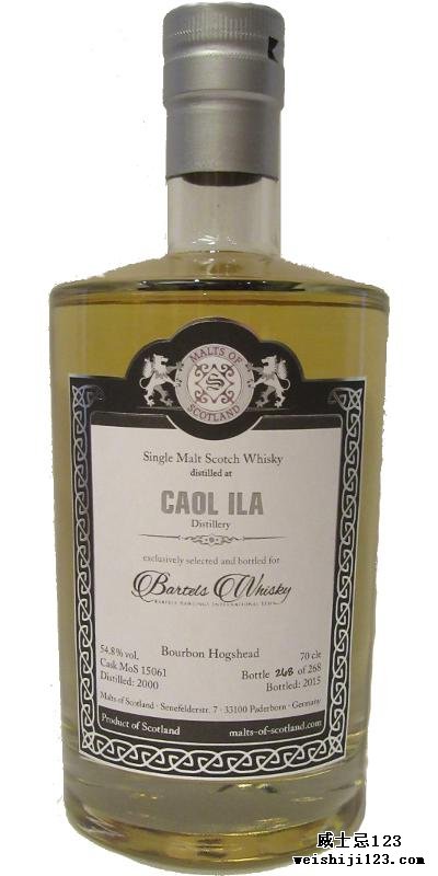 Caol Ila 2000 MoS