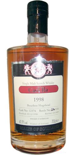 Caol Ila 1998 MoS