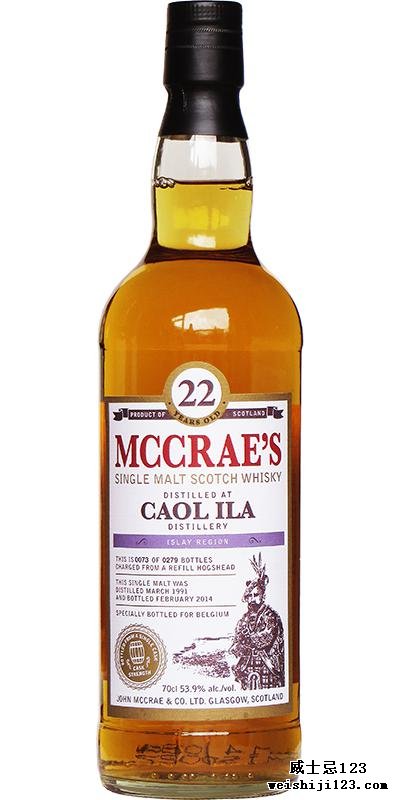 Caol Ila 1991 JMC