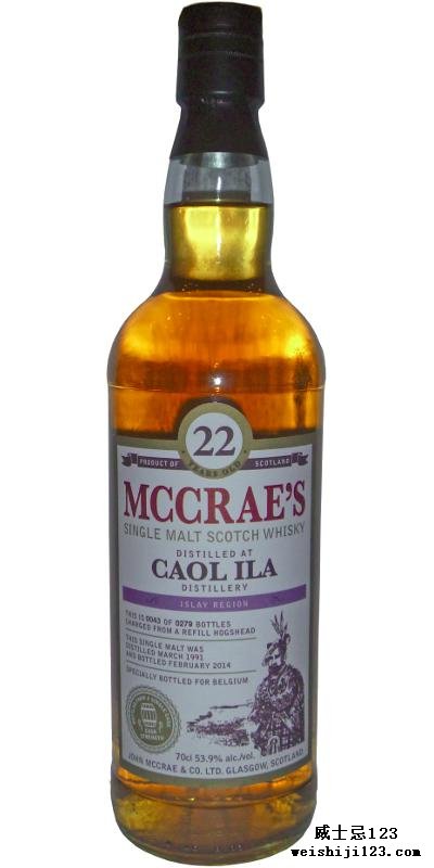 Caol Ila 1991 JMC