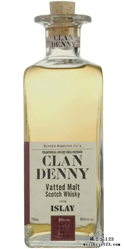 Clan Denny Vatted Malt from Islay HH