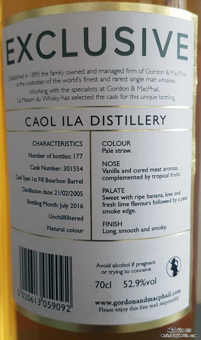 Caol Ila 2005 GM