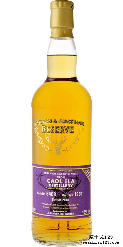 Caol Ila 1981 GM