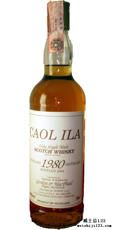 Caol Ila 1980 GM