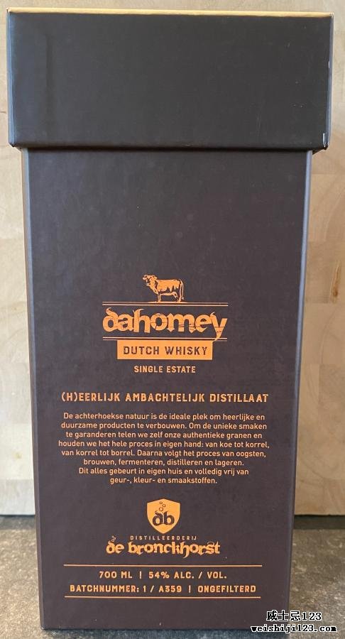 Dahomey Dutch Whisky