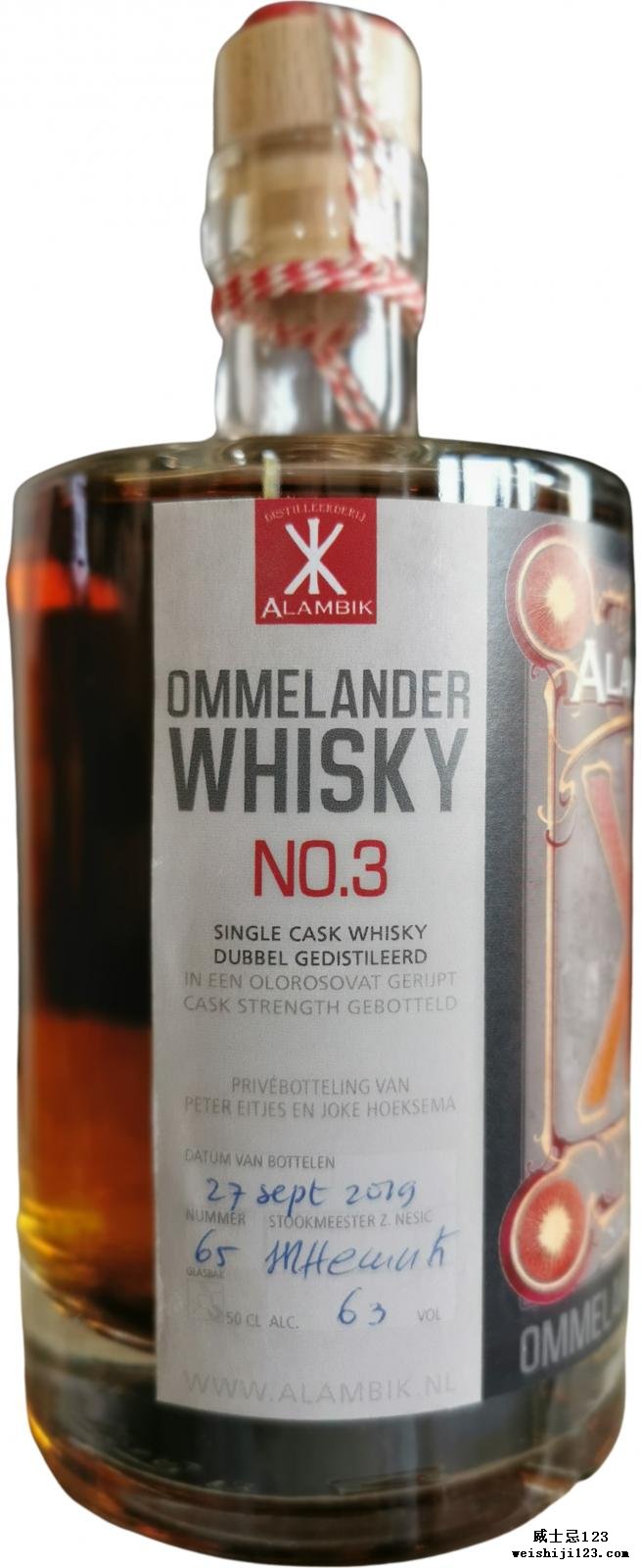 Alambik Ommelander Whisky No. 3