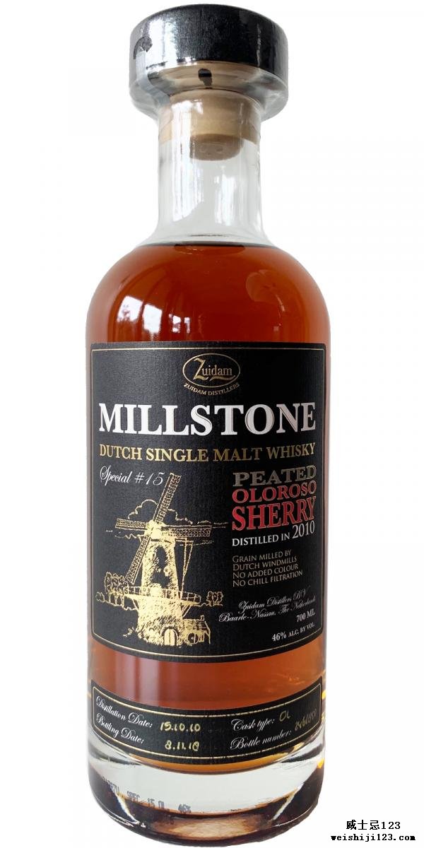 Millstone 2010 - Peated Oloroso Sherry