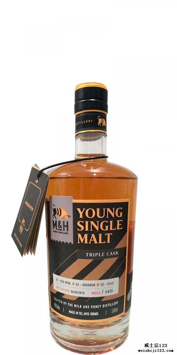 M&H Young Single Malt