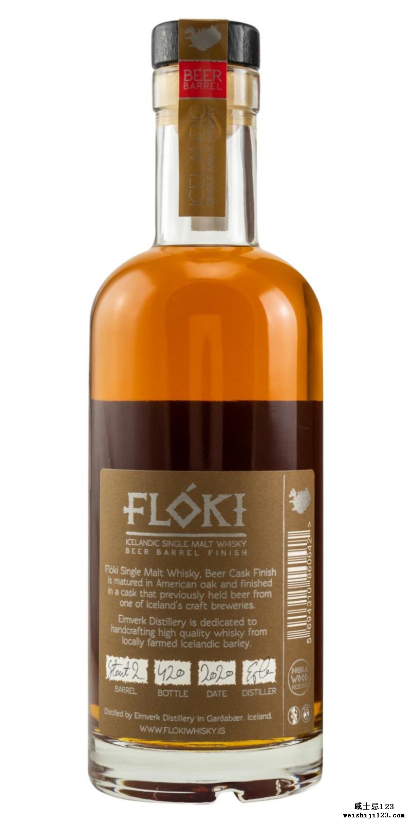 Flóki Stout Beer Barrel Finish