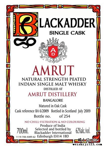 Amrut Single Cask BA