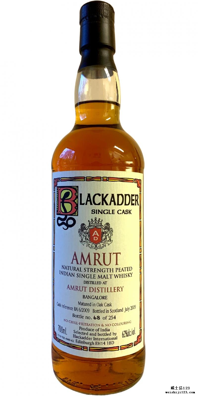 Amrut Single Cask BA