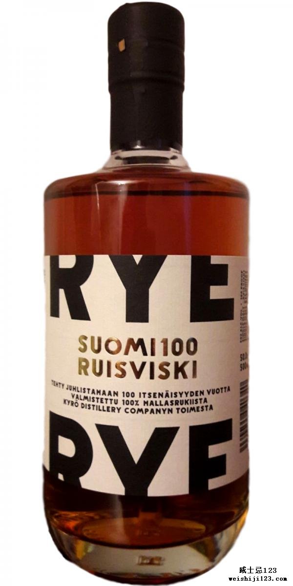 Kyrö Suomi 100 Ruisviski