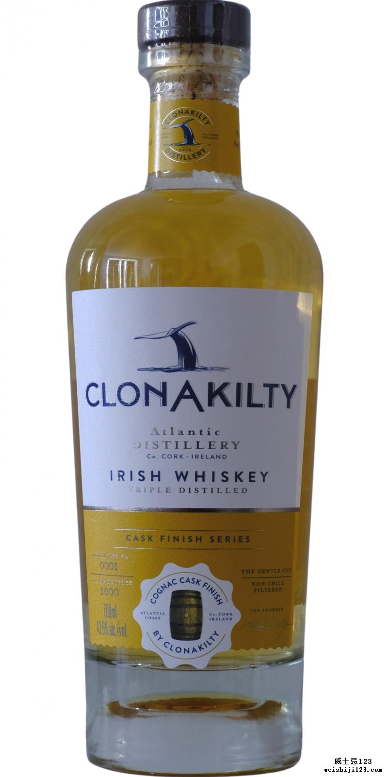 Clonakilty Cognac Cask Finish