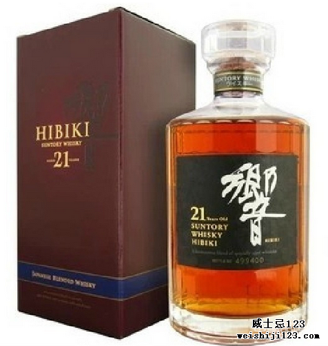日本响威士忌(Hibiki)35年珍稀酒款